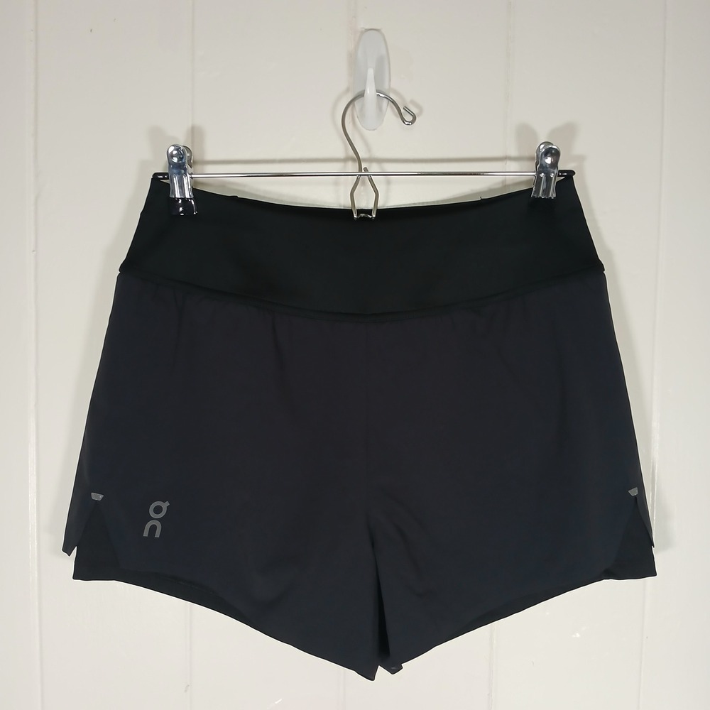 On Running Shorts Womens Small Black Lined Running Performance Activewear
